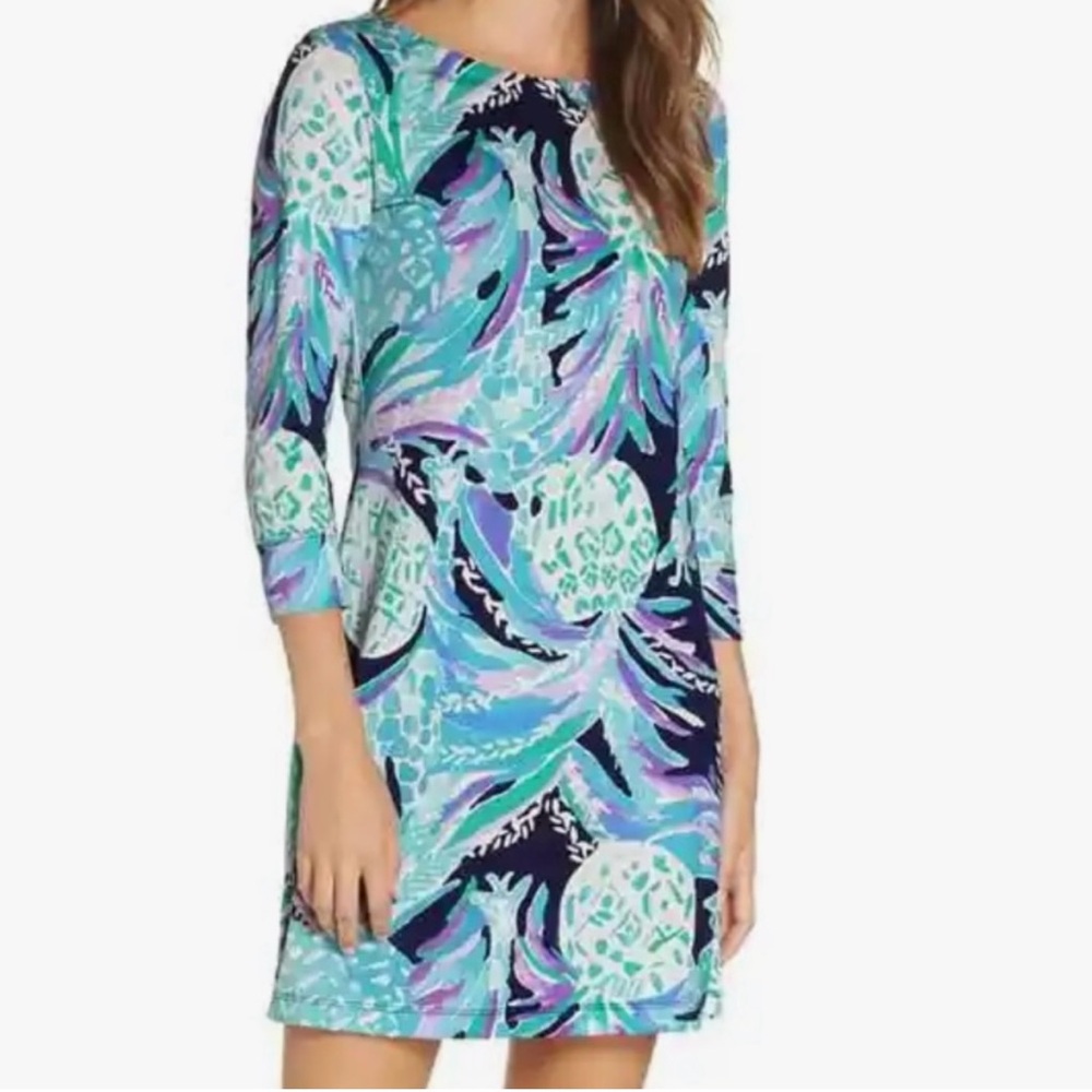 Lilly Pulitzer, Hollee dress 3/4 Sleeve Dress size medium